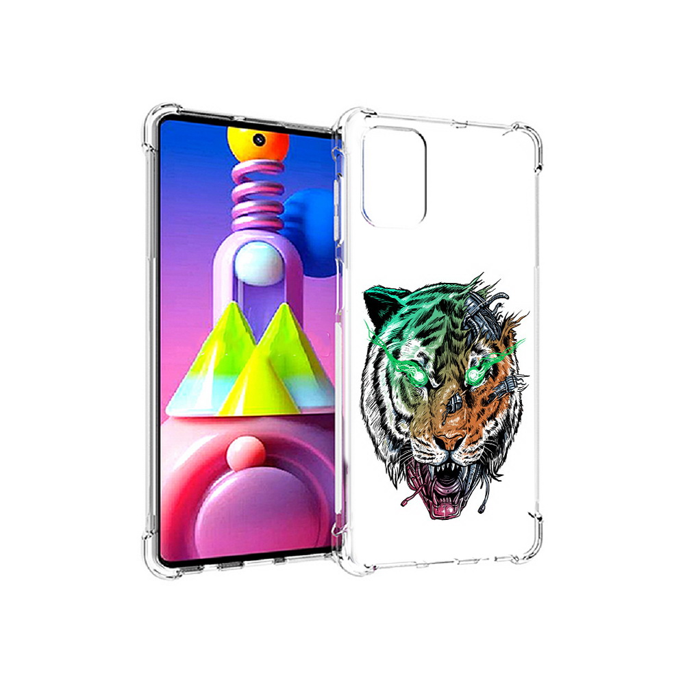 Чехол MyPads Tocco для Samsung Galaxy M51 робо-тигр (PT156838.490.584), Прозрачный, Tocco
Чехол MyPads Tocco для Samsung Galaxy M51 робо-тигр (PT156838.490.584), Прозрачный, Tocco