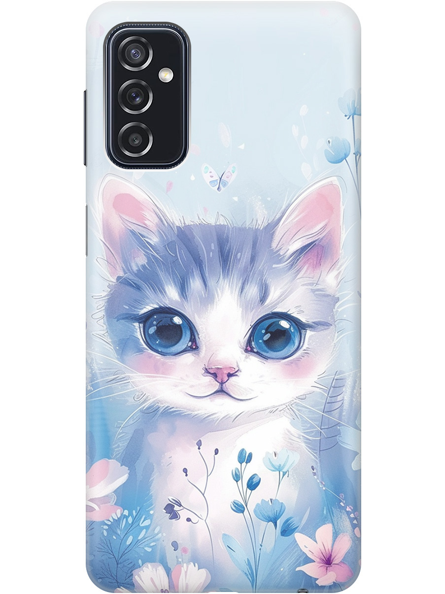 Силиконовый чехол на Samsung Galaxy M52 5G с принтом "Котик в цветах", Прозрачный;белый;голубой;розовый, 734082112
Силиконовый чехол на Samsung Galaxy M52 5G с принтом "Котик в цветах", Прозрачный;белый;голубой;розовый, 734082112