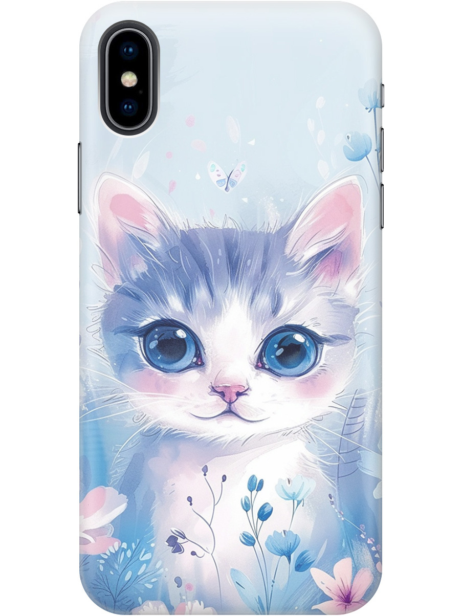 Силиконовый чехол на Apple iPhone Xs / X с принтом "Котик в цветах", Прозрачный;белый;голубой;розовый, 715365412
Силиконовый чехол на Apple iPhone Xs / X с принтом "Котик в цветах", Прозрачный;белый;голубой;розовый, 715365412