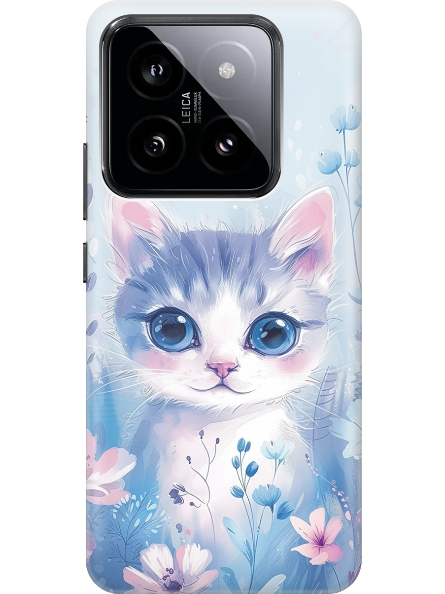 Силиконовый чехол на Xiaomi 14 Pro с принтом "Котик в цветах", Прозрачный;белый;голубой;розовый, 777771012
Силиконовый чехол на Xiaomi 14 Pro с принтом "Котик в цветах", Прозрачный;белый;голубой;розовый, 777771012