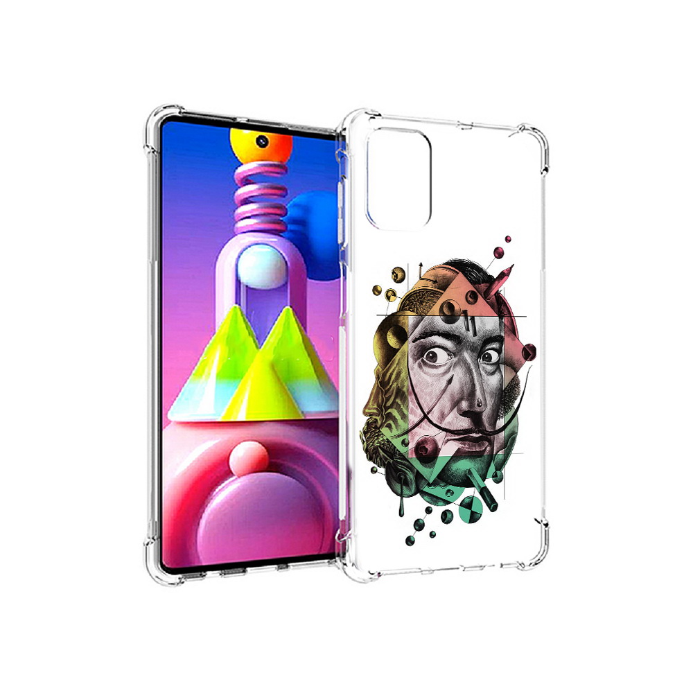 Чехол MyPads Tocco для Samsung Galaxy M51 разноцветное лицо абстракция (PT156838.490.570), Прозрачный, Tocco
Чехол MyPads Tocco для Samsung Galaxy M51 разноцветное лицо абстракция (PT156838.490.570), Прозрачный, Tocco