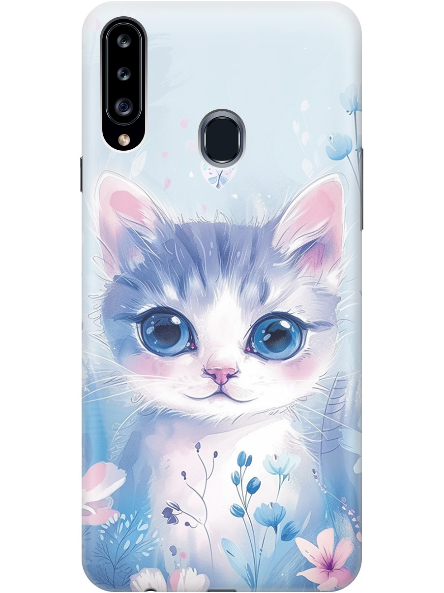 Силиконовый чехол на Samsung Galaxy A20s с принтом "Котик в цветах", Прозрачный;белый;голубой;розовый, 722003312
Силиконовый чехол на Samsung Galaxy A20s с принтом "Котик в цветах", Прозрачный;белый;голубой;розовый, 722003312