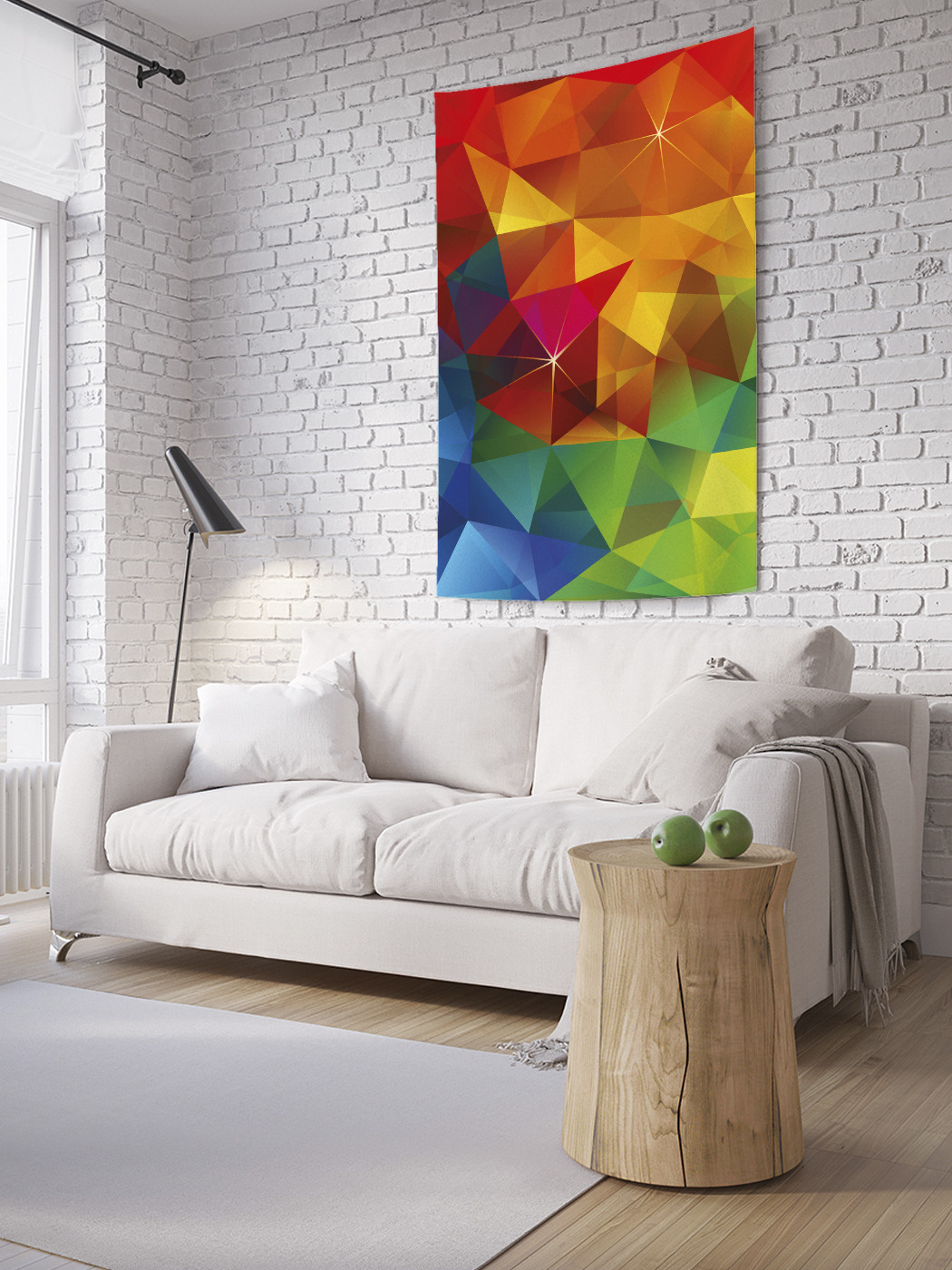 Вертикальное фотопанно на стену JoyArty Цветные грани 150x200 см, Цветные грани
Вертикальное фотопанно на стену JoyArty Цветные грани 150x200 см, Цветные грани