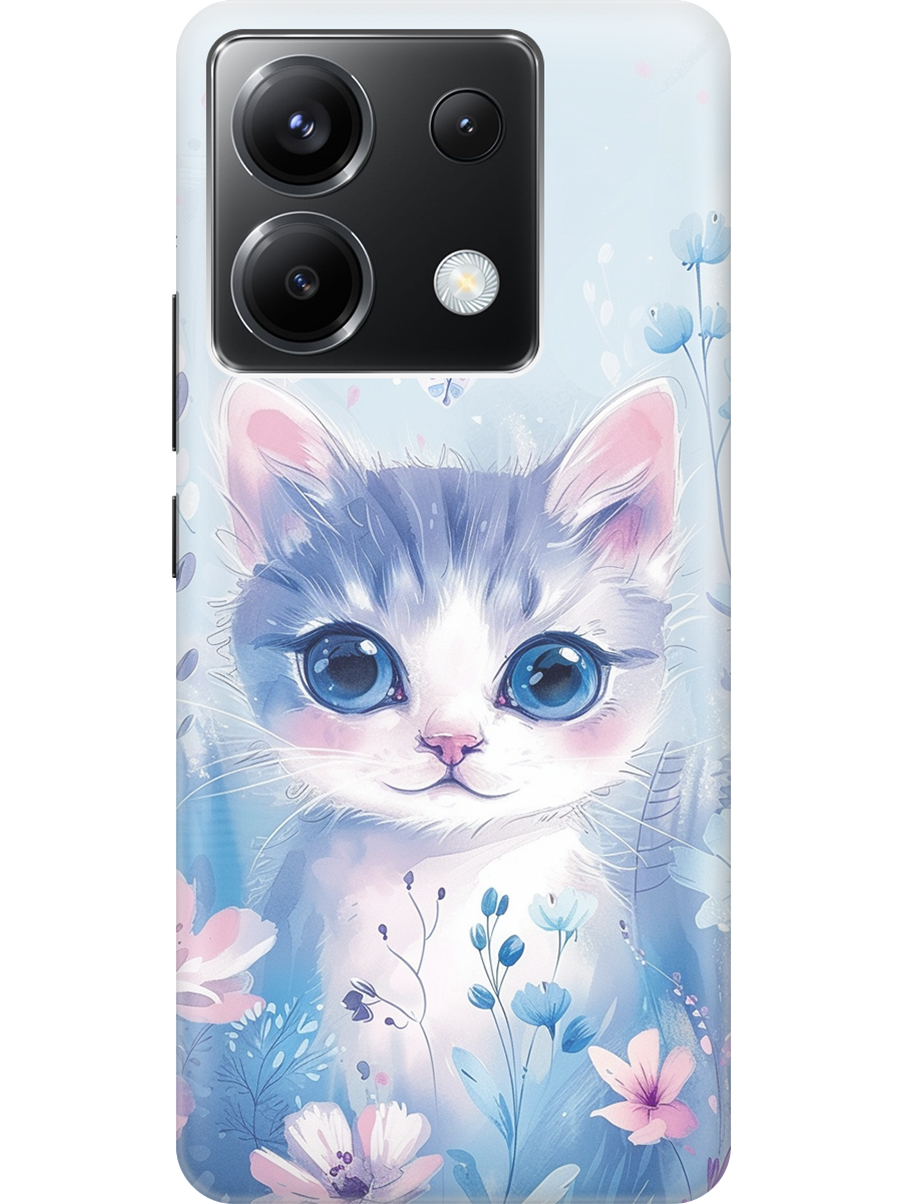 Силиконовый чехол на Xiaomi Redmi Note 13 Pro 5G / Poco X6 5G с принтом "Котик в цветах", Прозрачный;белый;голубой;розовый, 779827912
Силиконовый чехол на Xiaomi Redmi Note 13 Pro 5G / Poco X6 5G с принтом "Котик в цветах", Прозрачный;белый;голубой;розовый, 779827912