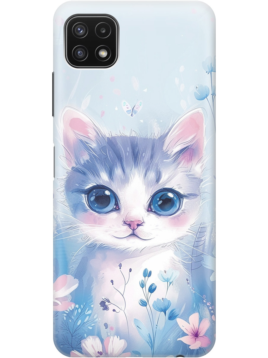 Силиконовый чехол на Samsung Galaxy A22s 5G с принтом "Котик в цветах", Прозрачный;белый;голубой;розовый, 734082012
Силиконовый чехол на Samsung Galaxy A22s 5G с принтом "Котик в цветах", Прозрачный;белый;голубой;розовый, 734082012