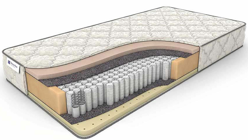 Матрас Дримлайн Memory Sleep S-1000 90х180х22, Белый, Memory Sleep S1000 
Матрас Дримлайн Memory Sleep S-1000 90х180х22, Белый, Memory Sleep S1000