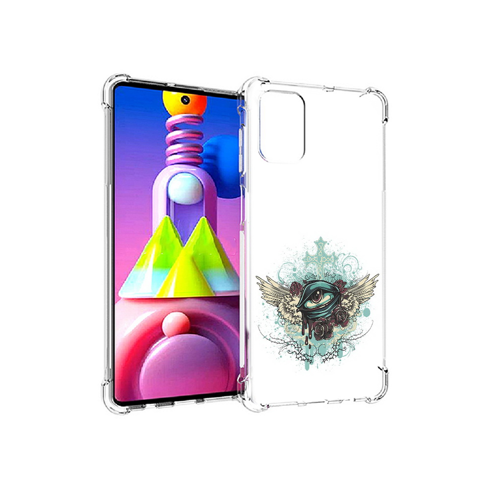 Чехол MyPads Tocco для Samsung Galaxy M51 плачущий глаз с крыльями (PT156838.490.544), Прозрачный, Tocco
Чехол MyPads Tocco для Samsung Galaxy M51 плачущий глаз с крыльями (PT156838.490.544), Прозрачный, Tocco