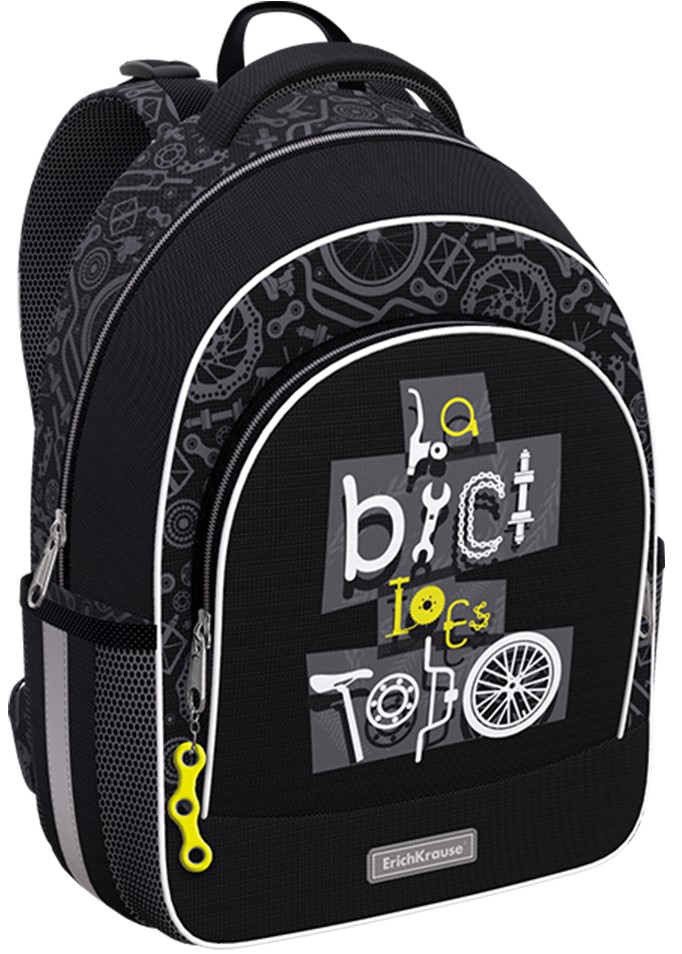 Школьный рюкзак с грудной перемычкой ErichKrause ErgoLine 15L Bicycle 60105, Черный, ErgoLine
Школьный рюкзак с грудной перемычкой ErichKrause ErgoLine 15L Bicycle 60105, Черный, ErgoLine
