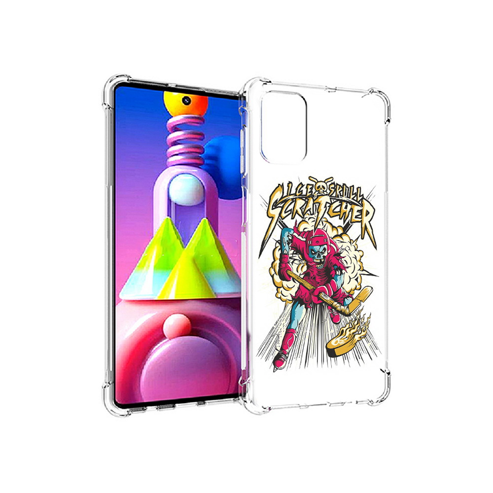 Чехол MyPads Tocco для Samsung Galaxy M51 нарисованный скелет хоккеист (PT156838.490.514), Прозрачный, Tocco
Чехол MyPads Tocco для Samsung Galaxy M51 нарисованный скелет хоккеист (PT156838.490.514), Прозрачный, Tocco