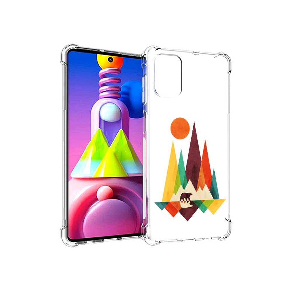 Чехол MyPads Tocco для Samsung Galaxy M51 нарисованные горы с медведем (PT156838.490.506), Прозрачный, Tocco
Чехол MyPads Tocco для Samsung Galaxy M51 нарисованные горы с медведем (PT156838.490.506), Прозрачный, Tocco