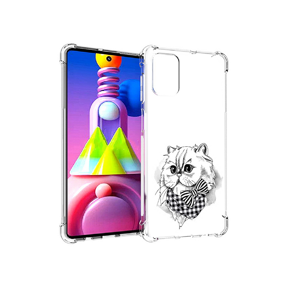 Чехол MyPads Tocco для Samsung Galaxy M51 нарисованная красивая кошечка (PT156838.490.503), Прозрачный, Tocco
Чехол MyPads Tocco для Samsung Galaxy M51 нарисованная красивая кошечка (PT156838.490.503), Прозрачный, Tocco