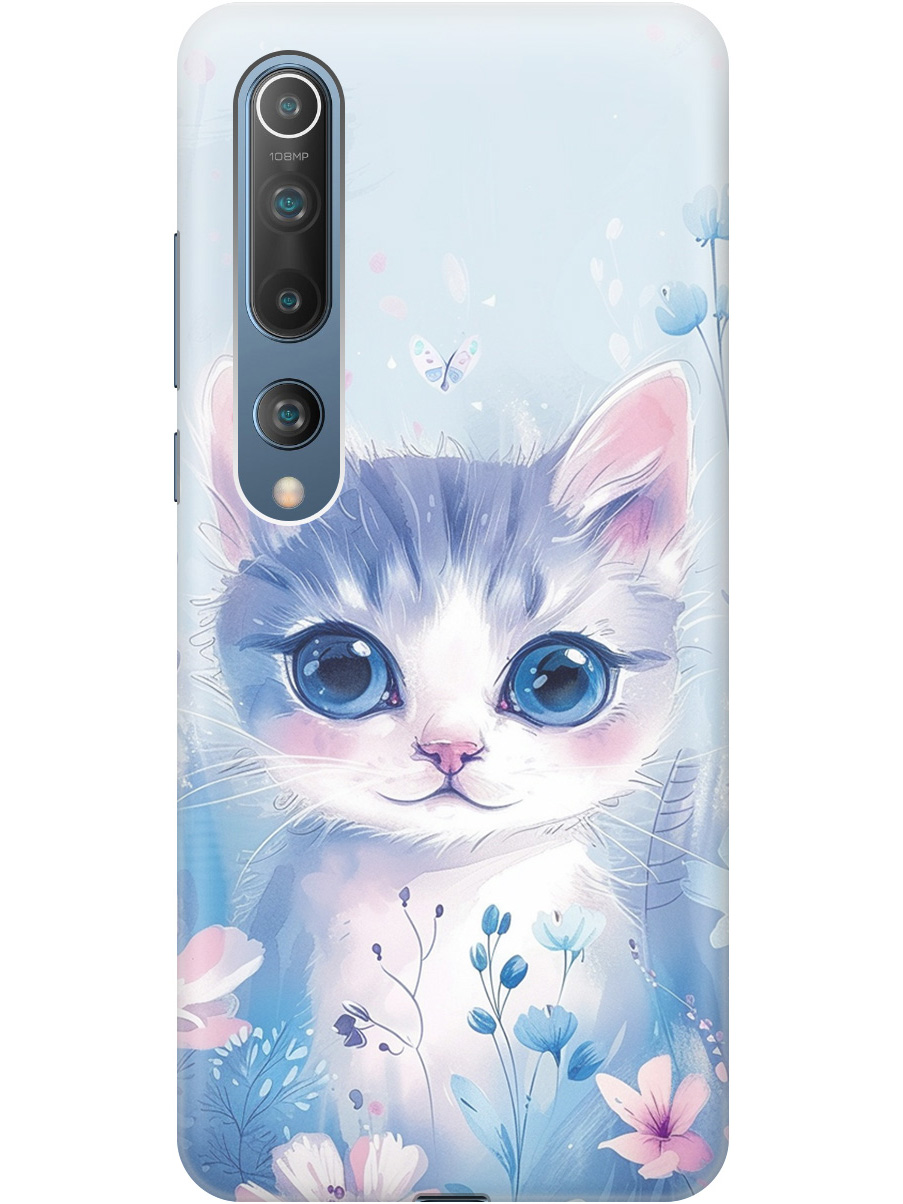 Силиконовый чехол на Xiaomi Mi 10 с принтом "Котик в цветах", Прозрачный;белый;голубой;розовый, 722821112
Силиконовый чехол на Xiaomi Mi 10 с принтом "Котик в цветах", Прозрачный;белый;голубой;розовый, 722821112
