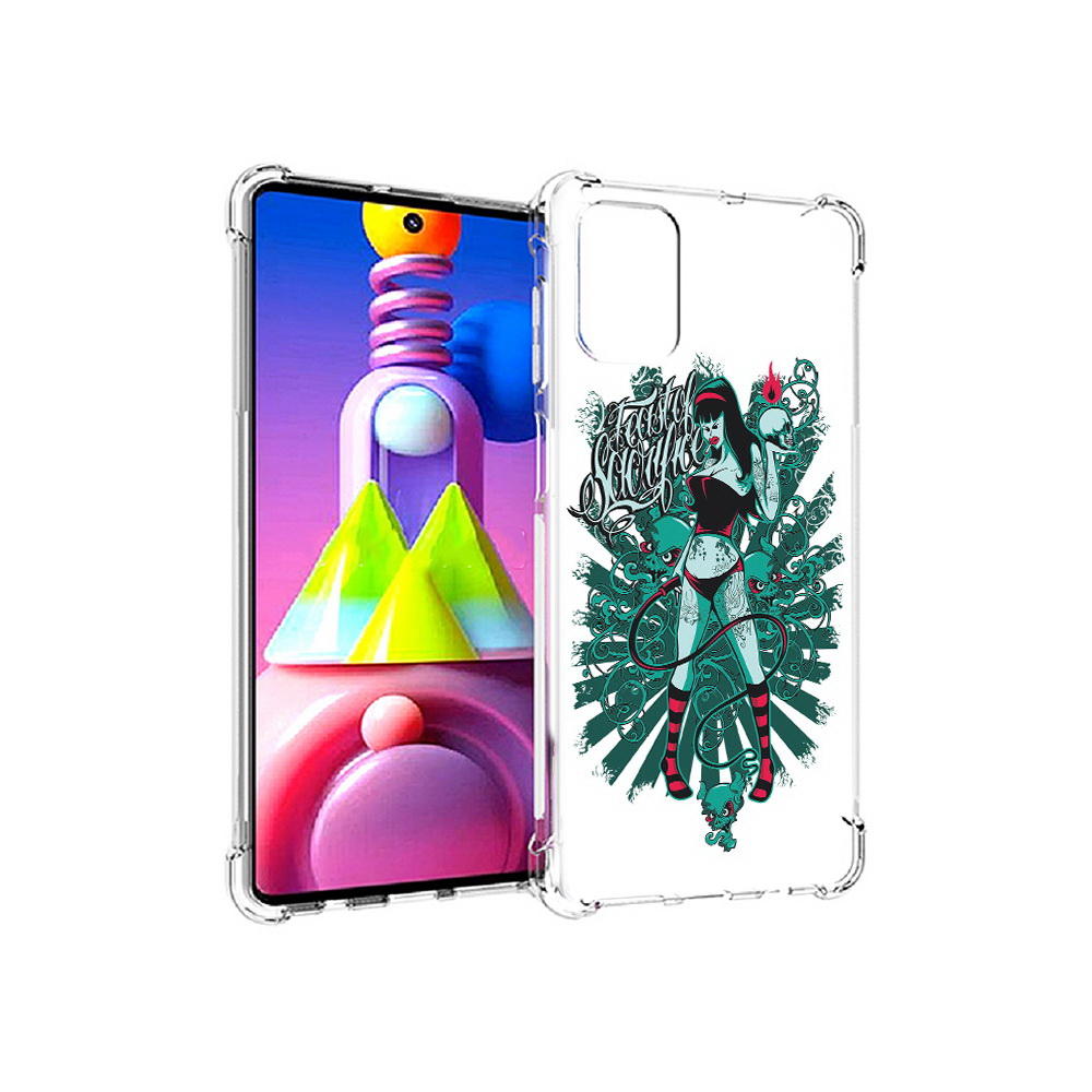 Чехол MyPads Tocco для Samsung Galaxy M51 нарисованная девушка в татуировках, Прозрачный, Tocco
Чехол MyPads Tocco для Samsung Galaxy M51 нарисованная девушка в татуировках, Прозрачный, Tocco