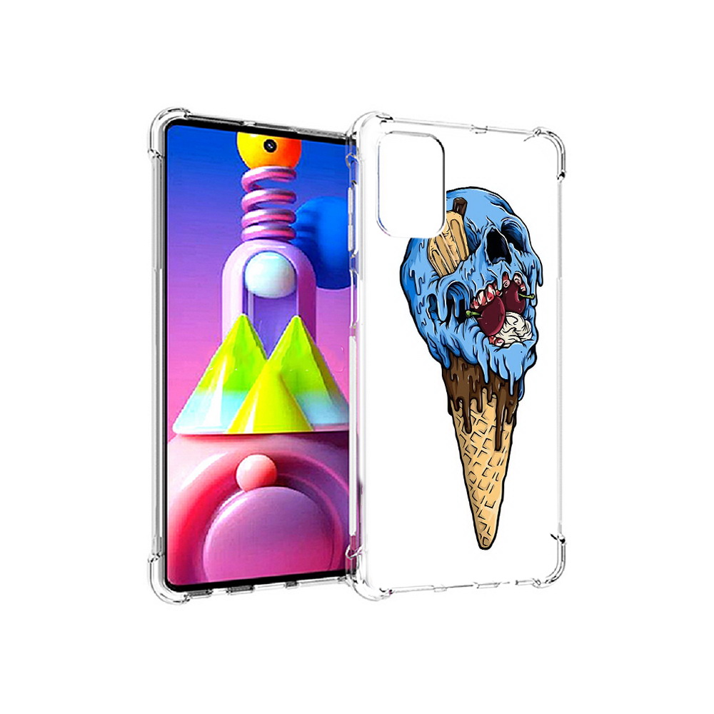 Чехол MyPads Tocco для Samsung Galaxy M51 мороженное череп (PT156838.490.484), Прозрачный, Tocco
Чехол MyPads Tocco для Samsung Galaxy M51 мороженное череп (PT156838.490.484), Прозрачный, Tocco