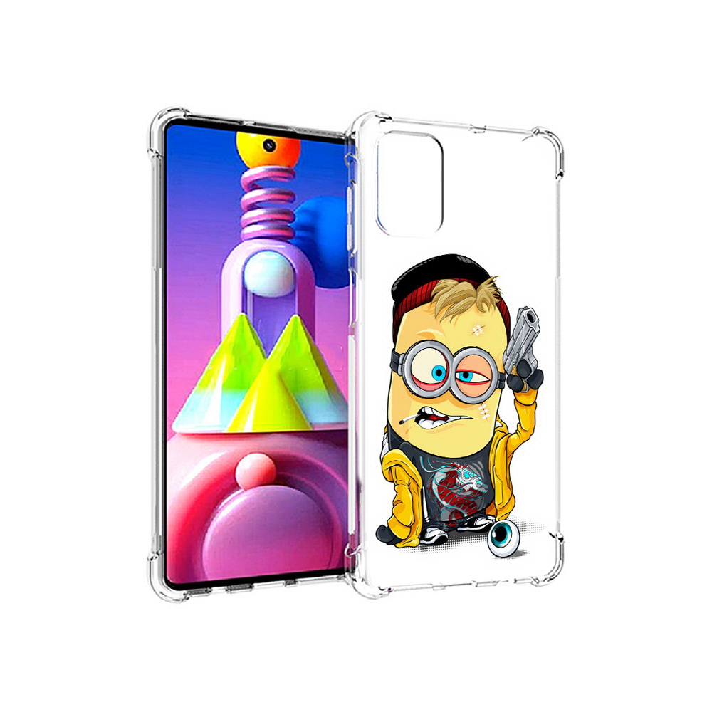 Чехол MyPads Tocco для Samsung Galaxy M51 миньон бандит (PT156838.490.475), Прозрачный, Tocco
Чехол MyPads Tocco для Samsung Galaxy M51 миньон бандит (PT156838.490.475), Прозрачный, Tocco