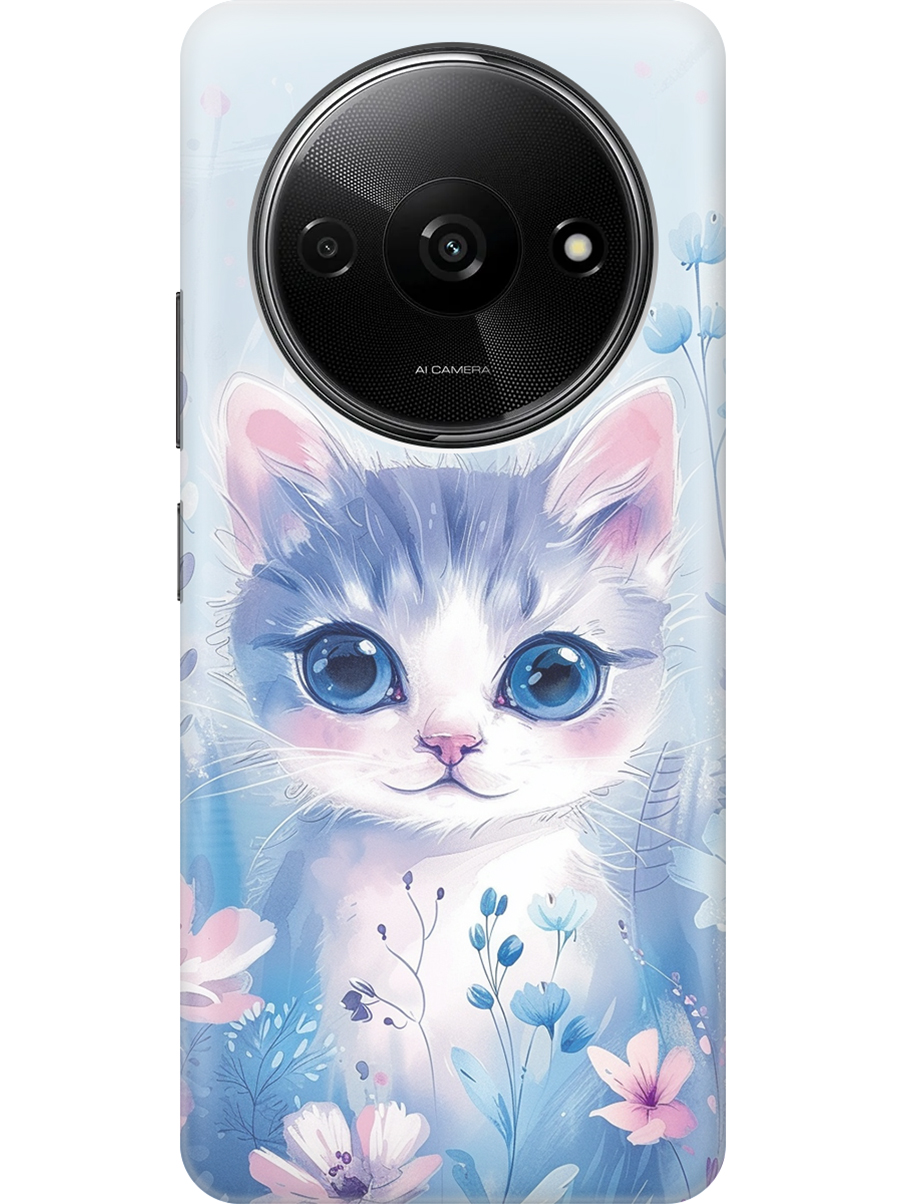 Силиконовый чехол на Xiaomi Redmi A3 / Poco C61 с принтом "Котик в цветах", Прозрачный;белый;голубой;розовый, 780484012
Силиконовый чехол на Xiaomi Redmi A3 / Poco C61 с принтом "Котик в цветах", Прозрачный;белый;голубой;розовый, 780484012