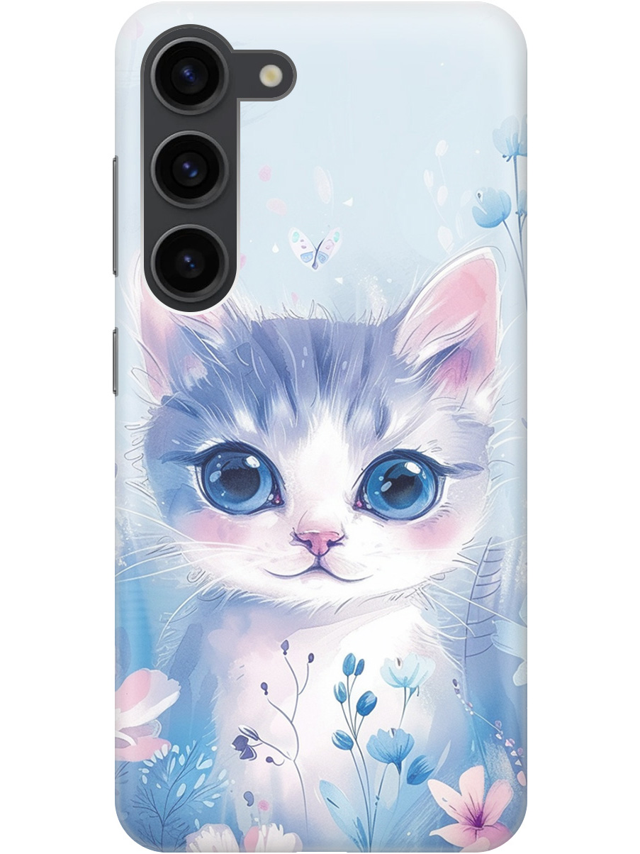 Силиконовый чехол на Samsung Galaxy S23 с принтом "Котик в цветах", Прозрачный;белый;голубой;розовый, 767959512
Силиконовый чехол на Samsung Galaxy S23 с принтом "Котик в цветах", Прозрачный;белый;голубой;розовый, 767959512