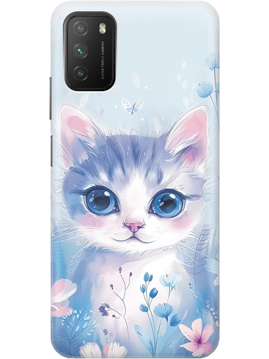 Силиконовый чехол на Xiaomi Redmi 9T / Poco M3 с принтом "Котик в цветах", Прозрачный;белый;голубой;розовый, 724142712
Силиконовый чехол на Xiaomi Redmi 9T / Poco M3 с принтом "Котик в цветах", Прозрачный;белый;голубой;розовый, 724142712