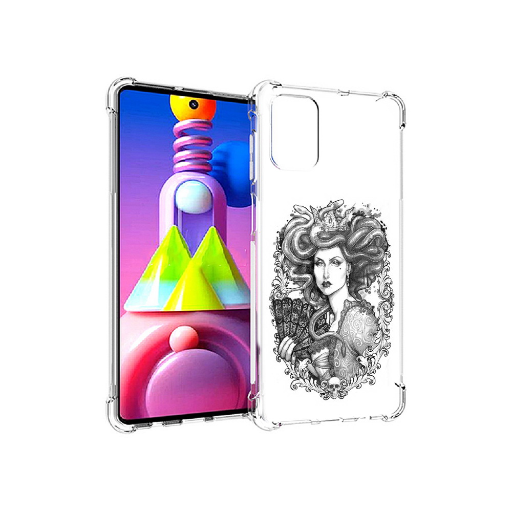 Чехол MyPads Tocco для Samsung Galaxy M51 медуза черно белый (PT156838.490.472), Прозрачный, Tocco
Чехол MyPads Tocco для Samsung Galaxy M51 медуза черно белый (PT156838.490.472), Прозрачный, Tocco