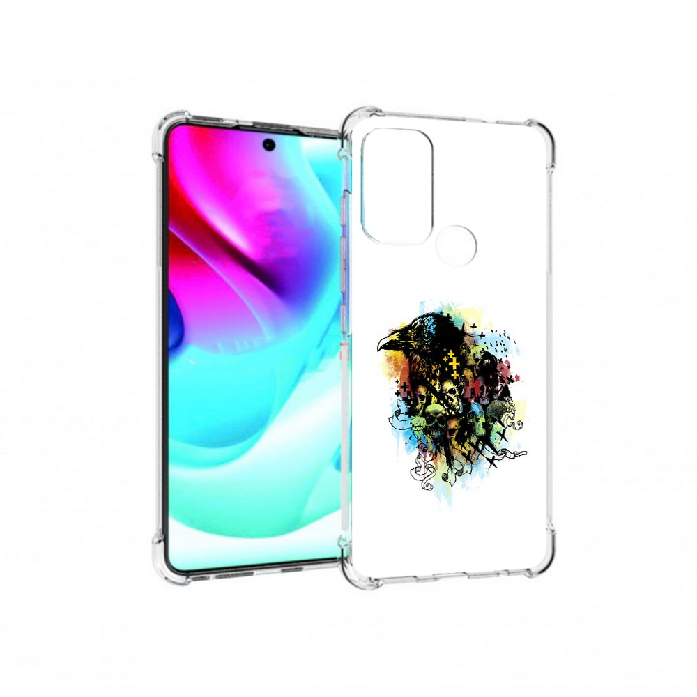 Чехол MyPads Tocco для Motorola Moto G60S ворон и черепа (PT227079.361.273), Прозрачный, Tocco
Чехол MyPads Tocco для Motorola Moto G60S ворон и черепа (PT227079.361.273), Прозрачный, Tocco