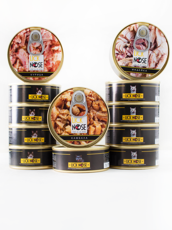 Консервы для кошек Lick Nose Ассорти, 12шт по 100г: 5шт курица, 5шт индейка, 2шт камбала
Консервы для кошек Lick Nose Ассорти, 12шт по 100г: 5шт курица, 5шт индейка, 2шт камбала