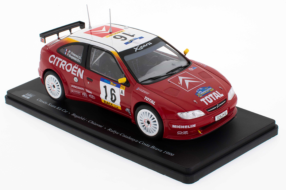 Citroen xsara kit car #16 "citroлn sport" bugalski/chiaroni winner rally catalunya-costa b
Citroen xsara kit car #16 "citroлn sport" bugalski/chiaroni winner rally catalunya-costa b