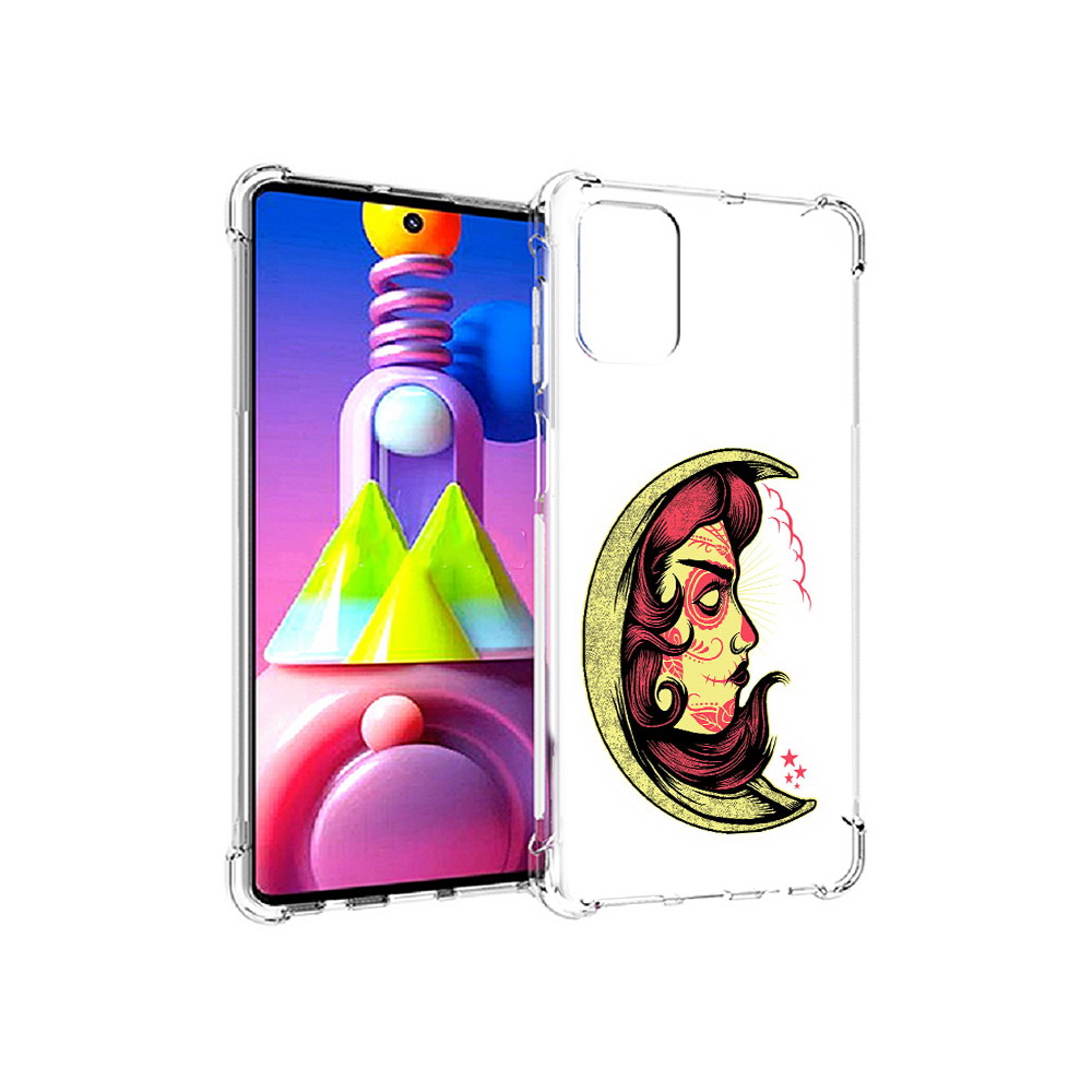 Чехол MyPads Tocco для Samsung Galaxy M51 желтый полумесяц с лицом девушки, Прозрачный, Tocco
Чехол MyPads Tocco для Samsung Galaxy M51 желтый полумесяц с лицом девушки, Прозрачный, Tocco