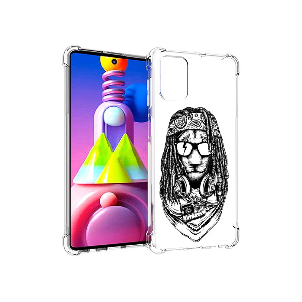 Чехол MyPads Tocco для Samsung Galaxy M51 дреды льва (PT156838.490.338), Прозрачный, Tocco
Чехол MyPads Tocco для Samsung Galaxy M51 дреды льва (PT156838.490.338), Прозрачный, Tocco