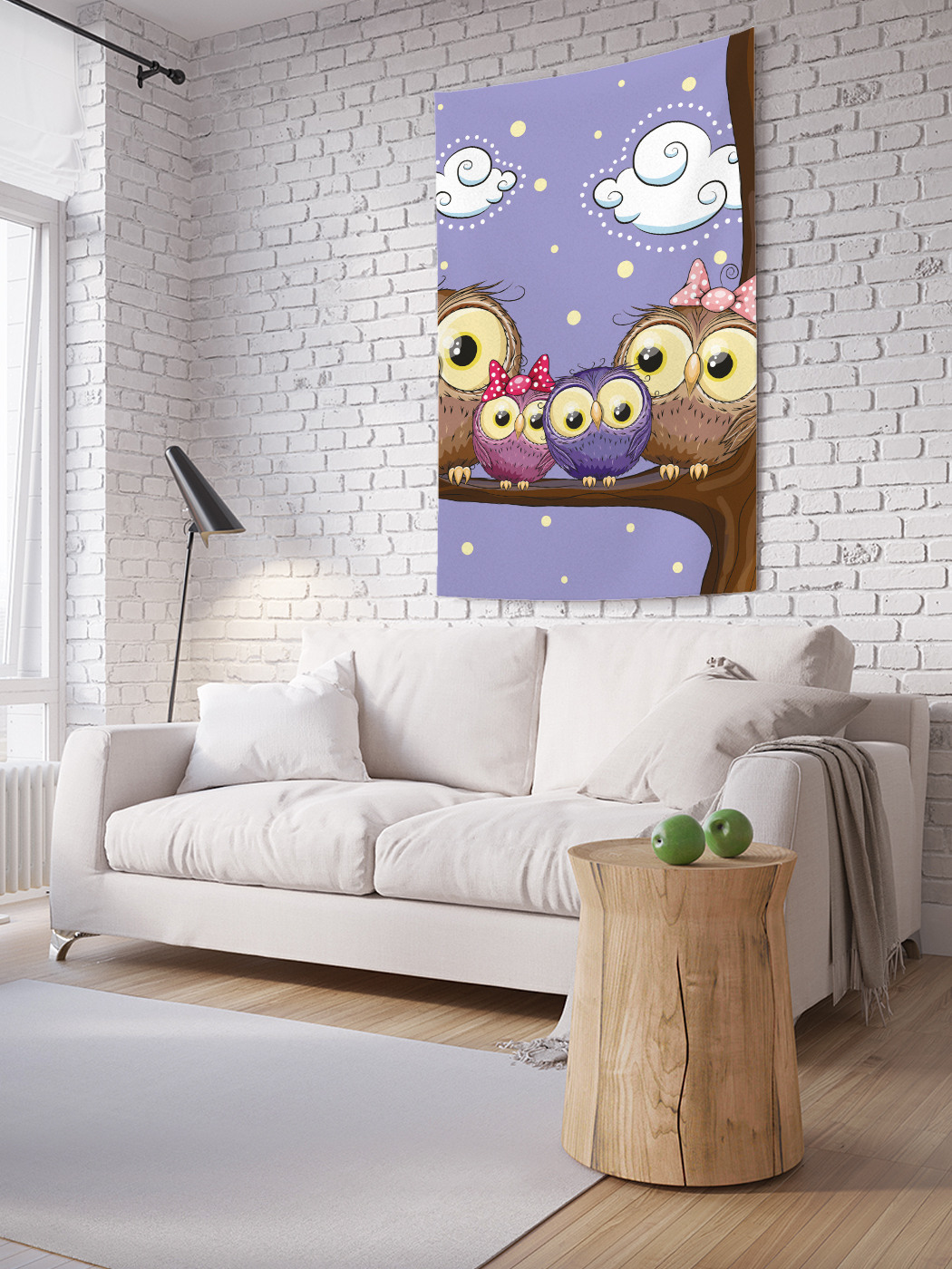 Вертикальное фотопанно на стену JoyArty Семья сов на дереве 150x200 см, Семья сов на дереве
Вертикальное фотопанно на стену JoyArty Семья сов на дереве 150x200 см, Семья сов на дереве