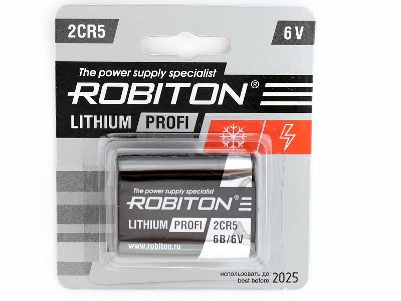 Батарейка литиевая Robiton Lithium Profi 2CR5, DL245 (6V), 2CR5, 2CR5M, 2CR5MR, 5032GC, 5032LC, DL245, DL345, EL2CR5, EL2CR5BP, FR5B.03F, KL2CR5, PR2CR5, RL2CR5, RL2CR5-1
Батарейка литиевая Robiton Lithium Profi 2CR5, DL245 (6V), 2CR5, 2CR5M, 2CR5MR, 5032GC, 5032LC, DL245, DL345, EL2CR5, EL2CR5BP, FR5B.03F, KL2CR5, PR2CR5, RL2CR5, RL2CR5-1