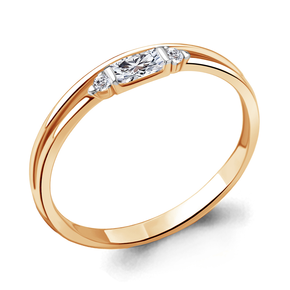 Кольцо из красного золота с фианитом Aquamarine Aquamarine 67114_585_кз р. 18, 67114_585_кз
Кольцо из красного золота с фианитом Aquamarine Aquamarine 67114_585_кз р. 18, 67114_585_кз