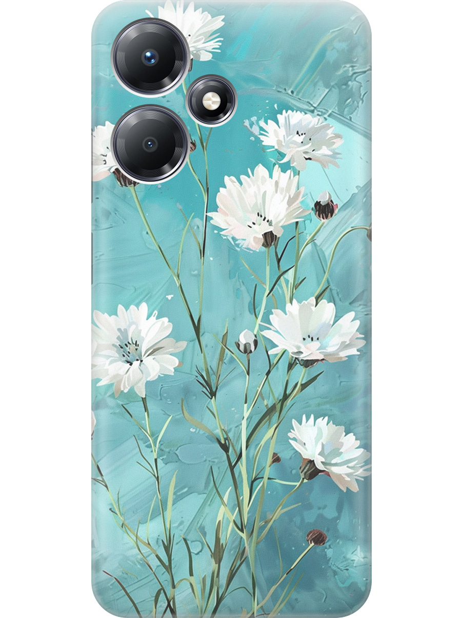 Силиконовый чехол на Infinix Hot 30 Play с принтом "Белые васильки", Прозрачный;белый;голубой, 773941022
Силиконовый чехол на Infinix Hot 30 Play с принтом "Белые васильки", Прозрачный;белый;голубой, 773941022