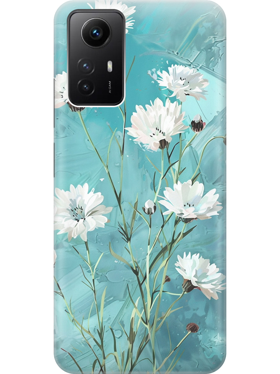 Силиконовый чехол на Xiaomi Redmi Note 12s с принтом "Белые васильки", Прозрачный;белый;голубой, 778676922
Силиконовый чехол на Xiaomi Redmi Note 12s с принтом "Белые васильки", Прозрачный;белый;голубой, 778676922