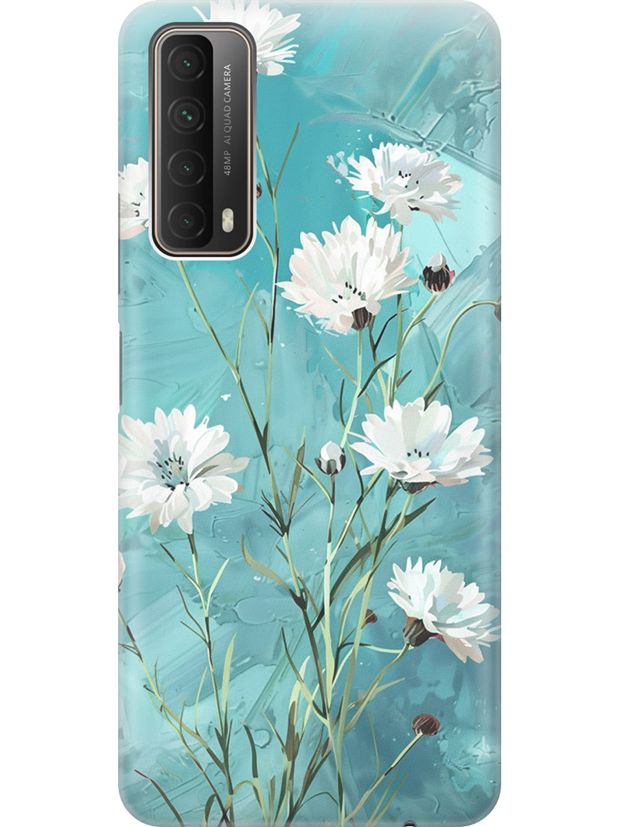 Силиконовый чехол на Huawei P Smart (2021) с принтом "Белые васильки", Прозрачный;белый;голубой, 723603022
Силиконовый чехол на Huawei P Smart (2021) с принтом "Белые васильки", Прозрачный;белый;голубой, 723603022