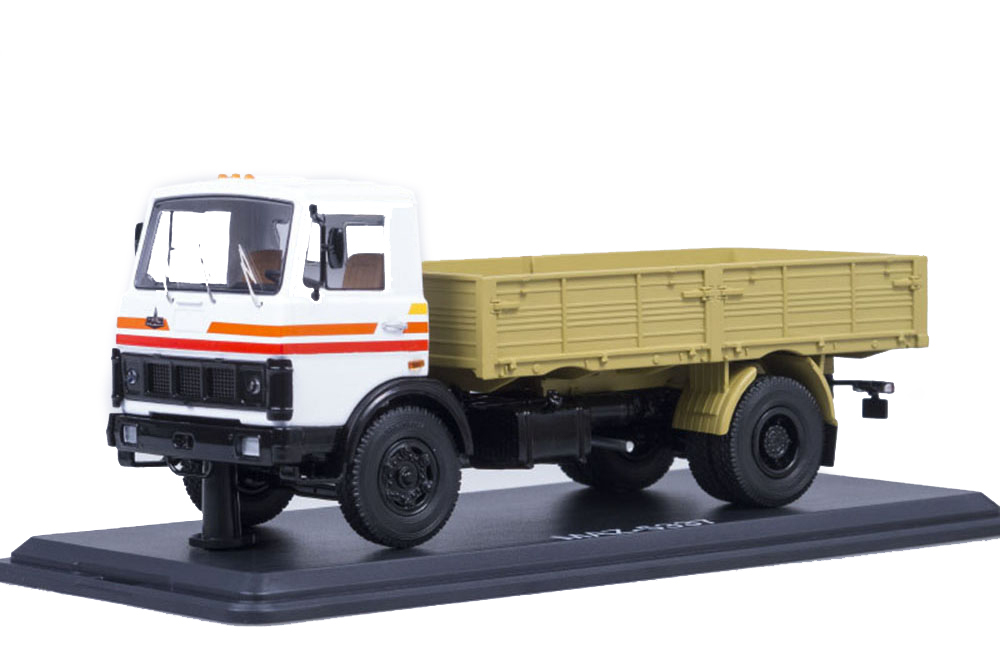 Модель коллекционная SSM Минский 5337 бортовой автоэкспорт (ранний), белая кабина, Белый
Модель коллекционная SSM Минский 5337 бортовой автоэкспорт (ранний), белая кабина, Белый