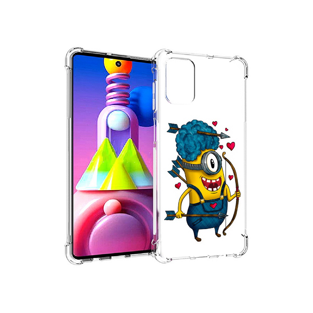 Чехол MyPads Tocco для Samsung Galaxy M51 Миньон купидон (PT156838.490.117), Прозрачный, Tocco
Чехол MyPads Tocco для Samsung Galaxy M51 Миньон купидон (PT156838.490.117), Прозрачный, Tocco