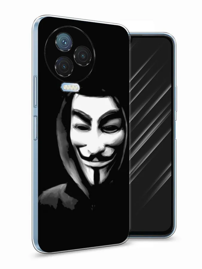 Силиконовый чехол Awog "Анонимус" для Infinix Note 12 Pro 4G, Прозрачный;черный, 3102250-5
Силиконовый чехол Awog "Анонимус" для Infinix Note 12 Pro 4G, Прозрачный;черный, 3102250-5