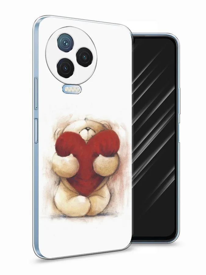 Силиконовый чехол Awog "Мишка с сердцем 1" для Infinix Note 12 Pro 4G, Разноцветный, 3102250-6
Силиконовый чехол Awog "Мишка с сердцем 1" для Infinix Note 12 Pro 4G, Разноцветный, 3102250-6
