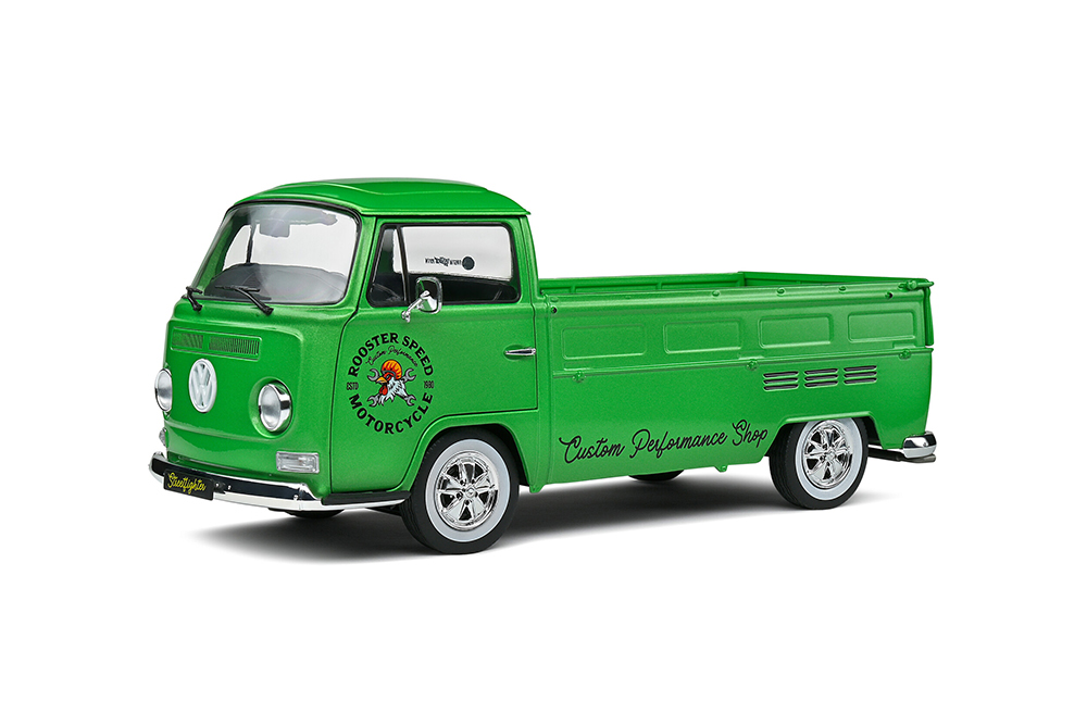 Модель коллекционная SOLIDO Vw T2 pritsche custom version 1968 green metallic, Зеленый
Модель коллекционная SOLIDO Vw T2 pritsche custom version 1968 green metallic, Зеленый