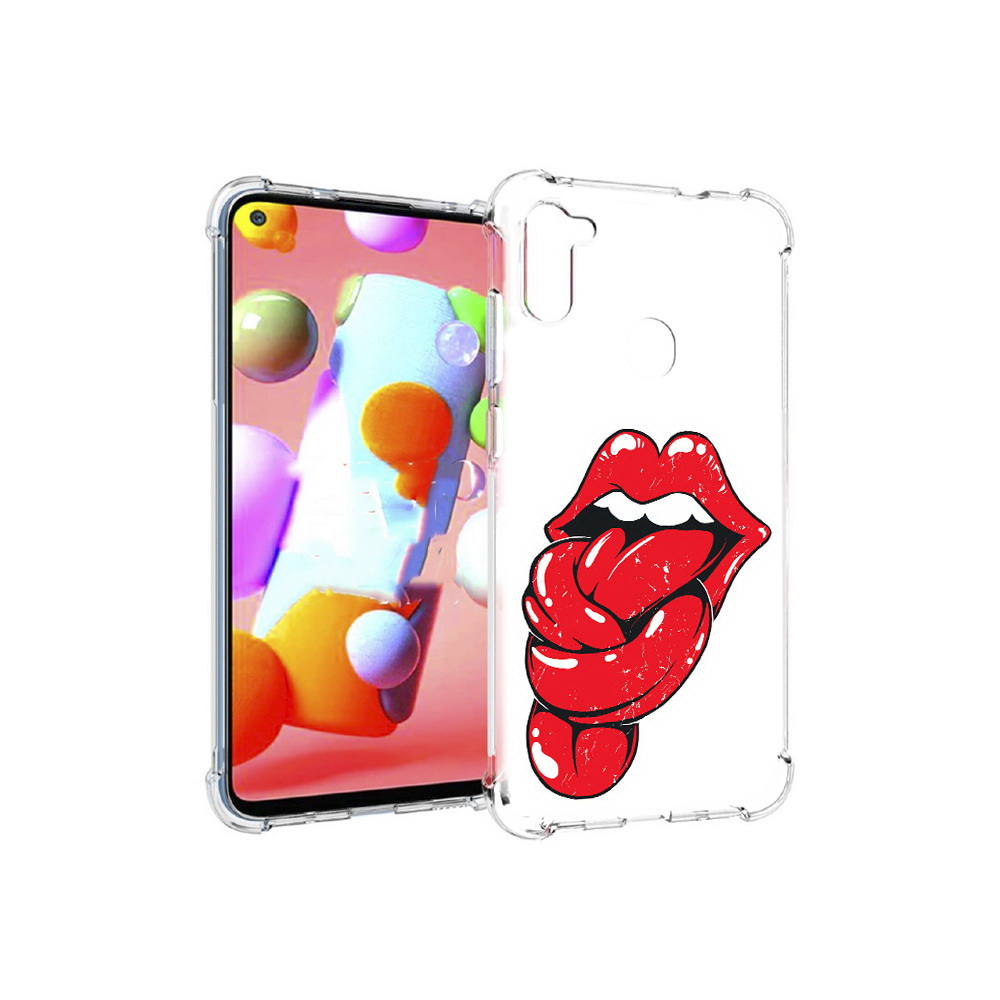 Чехол MyPads Tocco для Samsung Galaxy M11 яркие губы с языком (PT147121.487.705), Прозрачный, Tocco
Чехол MyPads Tocco для Samsung Galaxy M11 яркие губы с языком (PT147121.487.705), Прозрачный, Tocco