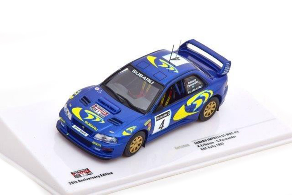 Subaru impreza S5 wrc #4 555 subaru wrt eriksson/parmander rac rally 25TH rac anniversary, Синий
Subaru impreza S5 wrc #4 555 subaru wrt eriksson/parmander rac rally 25TH rac anniversary, Синий