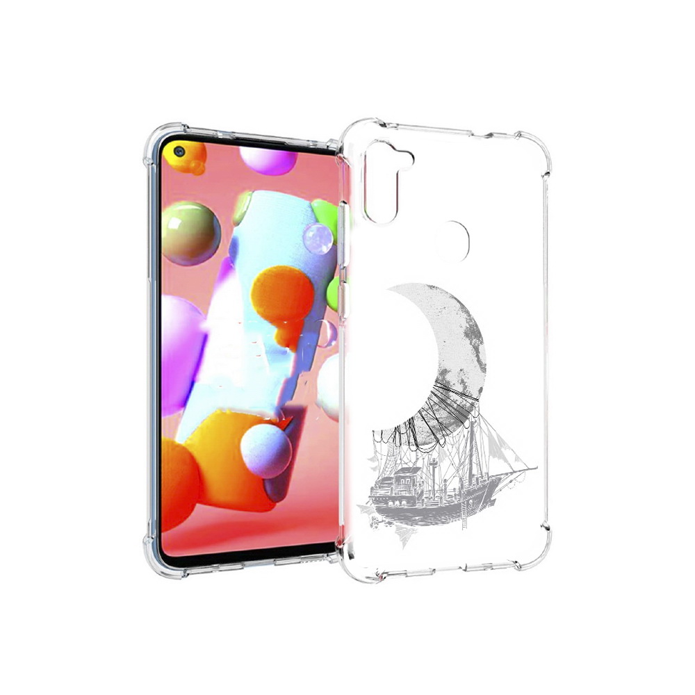 Чехол MyPads Tocco для Samsung Galaxy M11 черно белый корабль полумесяц (PT147121.487.684), Прозрачный, Tocco
Чехол MyPads Tocco для Samsung Galaxy M11 черно белый корабль полумесяц (PT147121.487.684), Прозрачный, Tocco