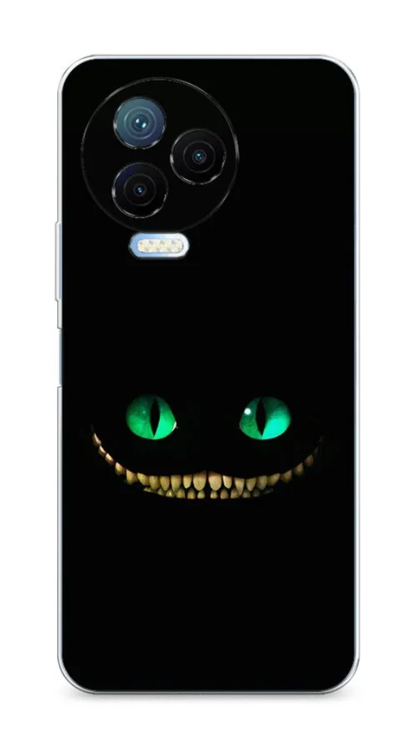 Силиконовый чехол Awog "Зеленоглазый чеширский кот" для Infinix Note 12 Pro 4G, Черный, 3102250-10
Силиконовый чехол Awog "Зеленоглазый чеширский кот" для Infinix Note 12 Pro 4G, Черный, 3102250-10