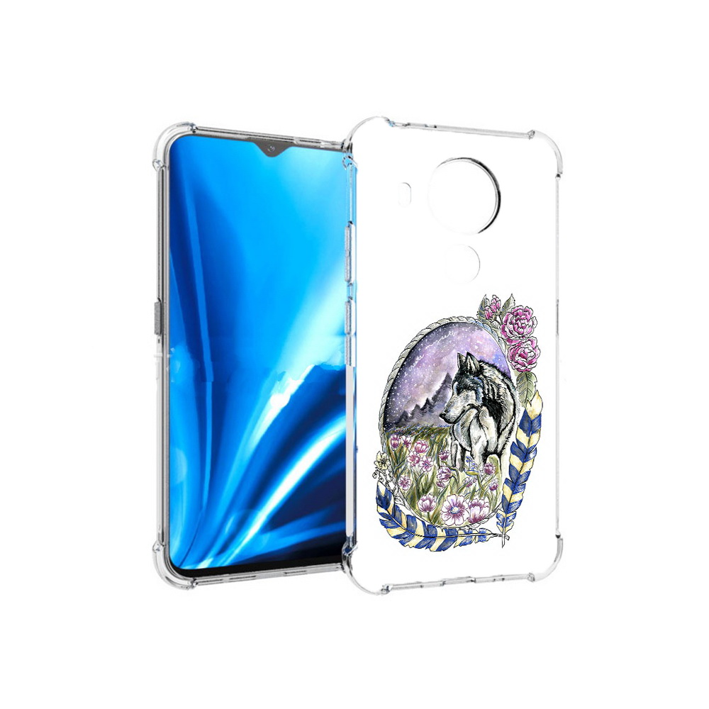 Чехол MyPads Tocco для Nokia 5.4 нарисованный волк в цветах с перьями (PT156621.100.509), Прозрачный, Tocco
Чехол MyPads Tocco для Nokia 5.4 нарисованный волк в цветах с перьями (PT156621.100.509), Прозрачный, Tocco