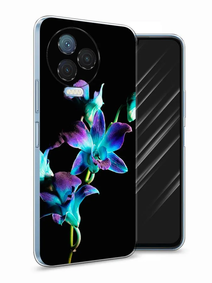 Силиконовый чехол Awog "синий цветок на черном" для Infinix Note 12 Pro 4G, Черный, 3102250-8
Силиконовый чехол Awog "синий цветок на черном" для Infinix Note 12 Pro 4G, Черный, 3102250-8