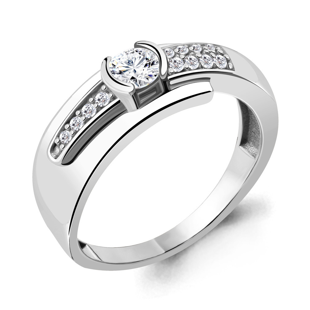 Кольцо из серебра с фианитом Aquamarine Aquamarine 666511А_925_р р. 21, 666511А_925_р
Кольцо из серебра с фианитом Aquamarine Aquamarine 666511А_925_р р. 21, 666511А_925_р