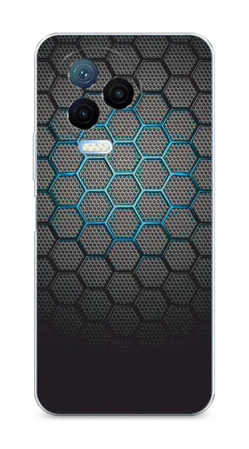 Силиконовый чехол Awog "Бирюзовые соты" для Infinix Note 12 Pro 4G, Разноцветный, 3102250-3
Силиконовый чехол Awog "Бирюзовые соты" для Infinix Note 12 Pro 4G, Разноцветный, 3102250-3