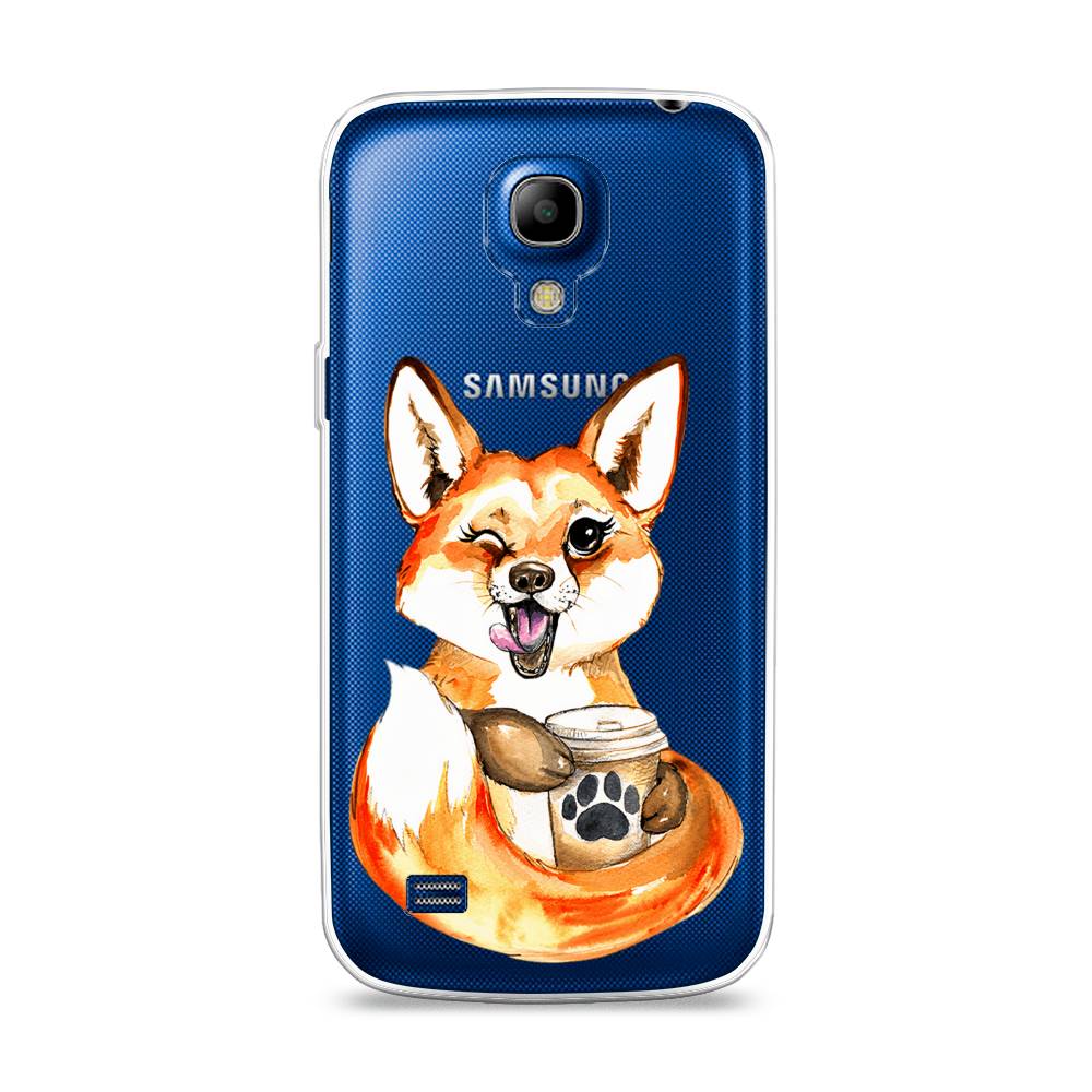 Чехол на Samsung Galaxy S4 mini "Подмигивающая лиса с кофе", Оранжевый;белый;коричневый, 24050-4
Чехол на Samsung Galaxy S4 mini "Подмигивающая лиса с кофе", Оранжевый;белый;коричневый, 24050-4