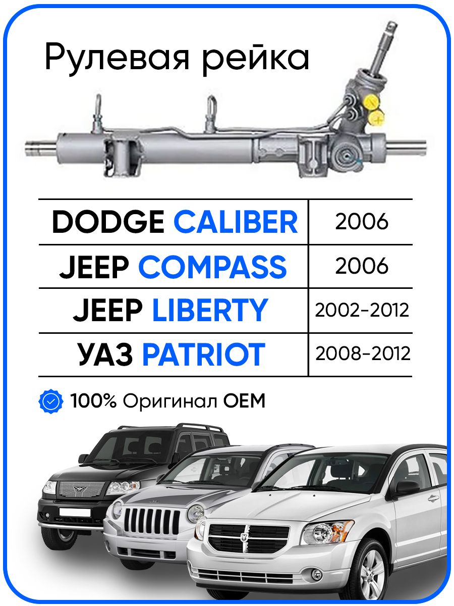 Рулевая рейка TRW PSGJP204R Dodge Caliber 2006-, JEEP Compass 2006-, Liberty 2002-2012, PSGJP204R
Рулевая рейка TRW PSGJP204R Dodge Caliber 2006-, JEEP Compass 2006-, Liberty 2002-2012, PSGJP204R