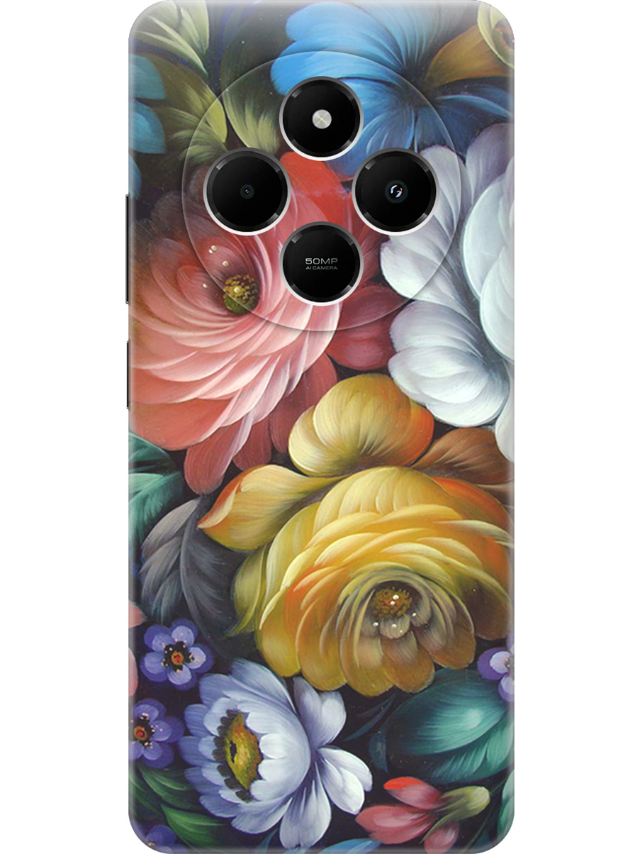 Силиконовый чехол на Xiaomi Redmi 14C / Poco C75 с принтом "Цветочная роспись", Прозрачный;желтый;красный;синий, 786715721
Силиконовый чехол на Xiaomi Redmi 14C / Poco C75 с принтом "Цветочная роспись", Прозрачный;желтый;красный;синий, 786715721